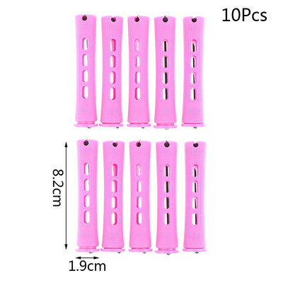 6/10 buc Tije pentru permanenta de par Role pentru ondularea parului Tije pentru permanenta Bigudiuri Tije cu val la rece pentru femei Par lung, scurt