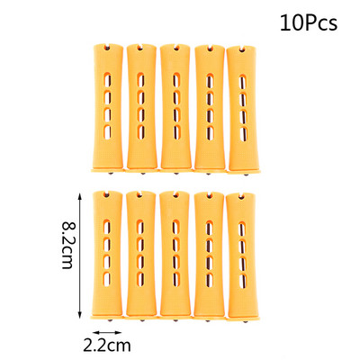 6/10 buc Tije pentru permanenta de par Role pentru ondularea parului Tije pentru permanenta Bigudiuri Tije cu val la rece pentru femei Par lung, scurt