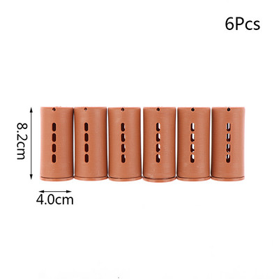 6/10 buc Tije pentru permanenta de par Role pentru ondularea parului Tije pentru permanenta Bigudiuri Tije cu val la rece pentru femei Par lung, scurt