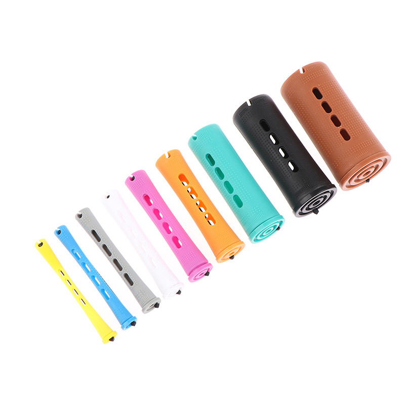 6/10 buc Tije pentru permanenta de par Role pentru ondularea parului Tije pentru permanenta Bigudiuri Tije cu val la rece pentru femei Par lung, scurt