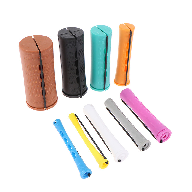 6/10 buc Tije pentru permanenta de par Role pentru ondularea parului Tije pentru permanenta Bigudiuri Tije cu val la rece pentru femei Par lung, scurt