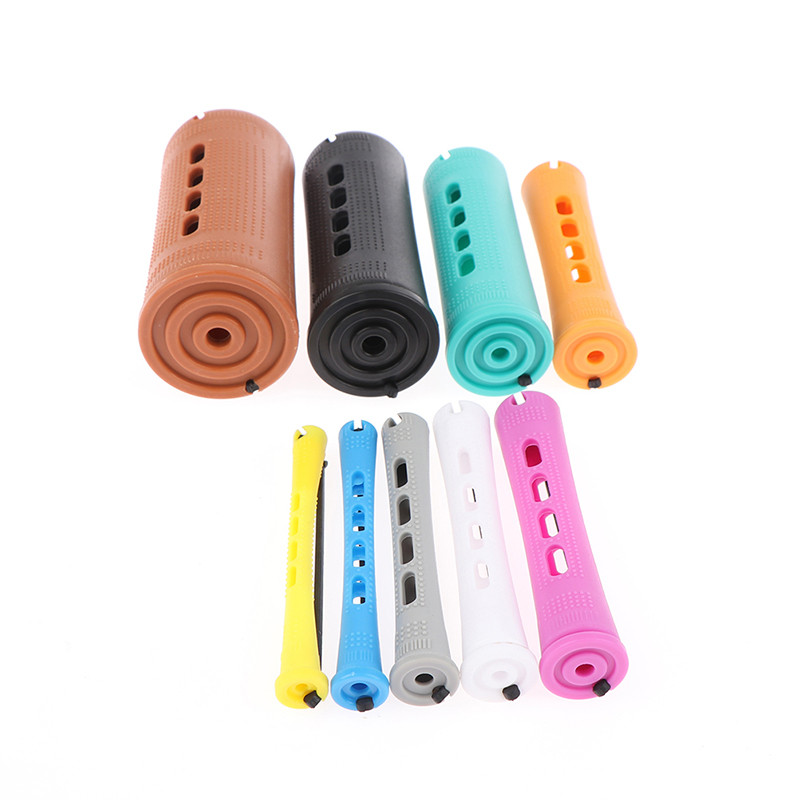 6/10 buc Tije pentru permanenta de par Role pentru ondularea parului Tije pentru permanenta Bigudiuri Tije cu val la rece pentru femei Par lung, scurt