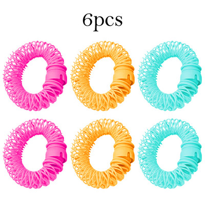 Nou ondulator de păr Gogoși de păr Rolă de coafat Coafor Bucle îndoite Fără căldură Bucle în spirală Instrument DIY pentru femei Accesorii de păr