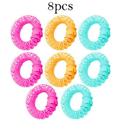 Nou ondulator de păr Gogoși de păr Rolă de coafat Coafor Bucle îndoite Fără căldură Bucle în spirală Instrument DIY pentru femei Accesorii de păr