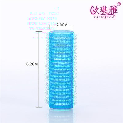 Uvijači za kosu od 6 komada Samoprihvatljiva kuka Uvijači za kosu bez grijanja Salon uvijača za kosu Uvijači za djevojke Ljepljivi alati za oblikovanje kose