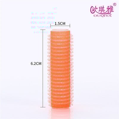 Uvijači za kosu od 6 komada Samoprihvatljiva kuka Uvijači za kosu bez grijanja Salon uvijača za kosu Uvijači za djevojke Ljepljivi alati za oblikovanje kose