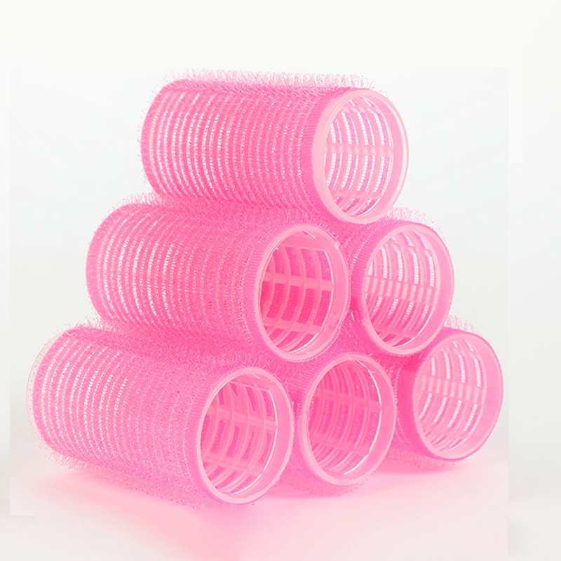 Mīkstie matu ruļļi DIY Curls Self Grip lazy Curler Curly Portatīvie pašlīmējošie apjoma ruļļi bez siltuma ruļļa sievietēm Matiem