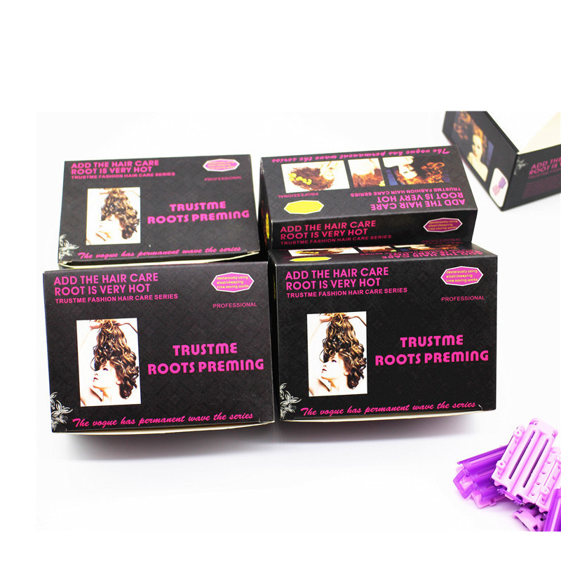 45Gb matu ruļļi Kērlings pūkains skavas Wave Perm Rod DIY stieņi Kukurūzas klipši Gofrēti matu ruļļi ieveidotāji sieviešu veidošanas rīki