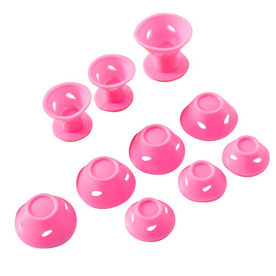 10 ks mäkkých silikónových bezohrievacích kuličiek na vlasy, dievčenských natáčok na vlasy, sponiek na vlasy bez ohrievača, natáčok na vlasy, DIY kaderníckych nástrojov na úpravu vlasov