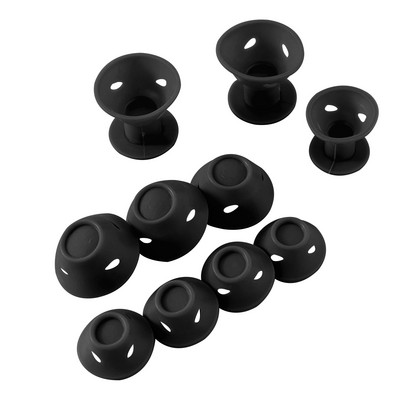 10 ks mäkkých silikónových bezohrievacích kuličiek na vlasy, dievčenských natáčok na vlasy, sponiek na vlasy bez ohrievača, natáčok na vlasy, DIY kaderníckych nástrojov na úpravu vlasov