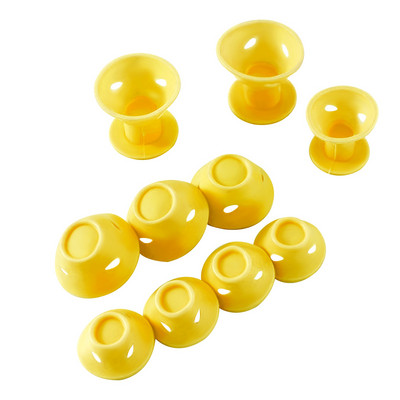 10 ks mäkkých silikónových bezohrievacích kuličiek na vlasy, dievčenských natáčok na vlasy, sponiek na vlasy bez ohrievača, natáčok na vlasy, DIY kaderníckych nástrojov na úpravu vlasov