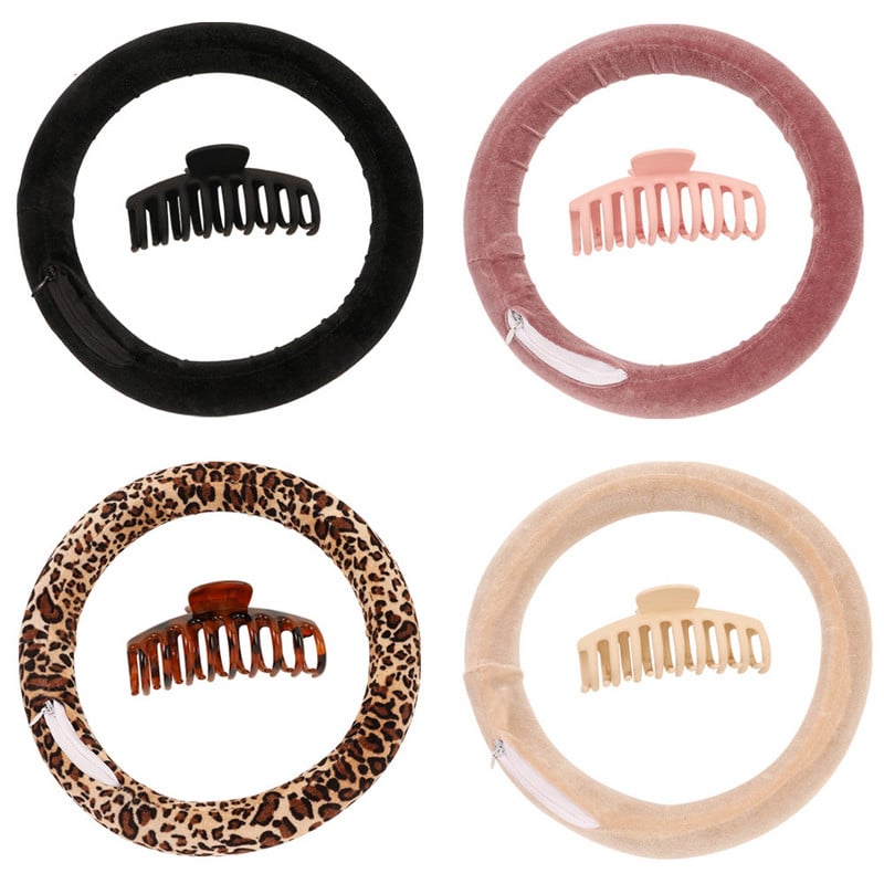 Vevlet Heatless Curling Rod Bandă Rotule de păr Rotunde Bigudiuri de păr Leneș Bara de bucle de dormit Wave Formers Instrumente de coafat DIY