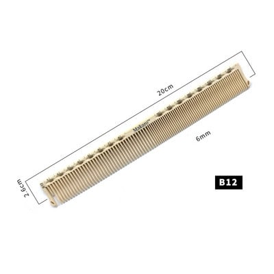 1 db kiváló minőségű lézeres hajfésű Professzionális fodrászfésű hajkefék szalon hajvágás hajformázó eszközök fodrászfésű