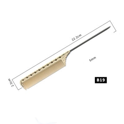 1 db kiváló minőségű lézeres hajfésű Professzionális fodrászfésű hajkefék szalon hajvágás hajformázó eszközök fodrászfésű