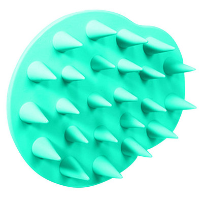 Galvos odos šampūno šepetėlis Minkšti lankstūs silikoniniai šereliai plaukų priežiūrai, galvos atpalaidavimas Ergonomiškas galvos odos šveitiklis pleiskanų plaukų augimui