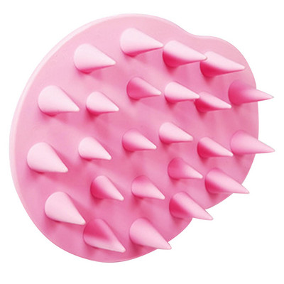 Galvos odos šampūno šepetėlis Minkšti lankstūs silikoniniai šereliai plaukų priežiūrai, galvos atpalaidavimas Ergonomiškas galvos odos šveitiklis pleiskanų plaukų augimui