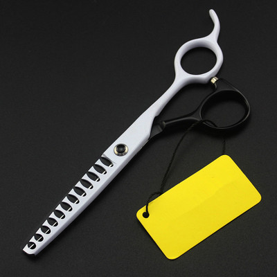 professzionális japán 440c 6 hüvelykes 12 fogú haj olló vágás fodrász makas hajvágás ritkító olló fodrász olló