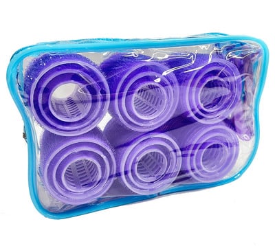 61 gabals Matu rullīšu komplekts Matu ruļļi 3 izmēri Lieli matu ruļļi gariem matiem. Bez karstuma Ruļļi matu ruļļi ar klipšiem un ķemmi.