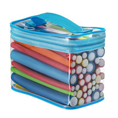 42gab. Elastīgi rullīšu cilindru putu matu lokošanas rīki Sieviešu meiteņu portatīvie matu ruļļi putu rullīši DIY matu veidošanas rīki