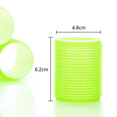 6 τμχ Heatless Hair Rollers Velcro for Hair Bang Curler Fixed curling Hair Cooling Hair Tools Self Grip Προϊόντα για σγουρά μαλλιά Αξεσουάρ