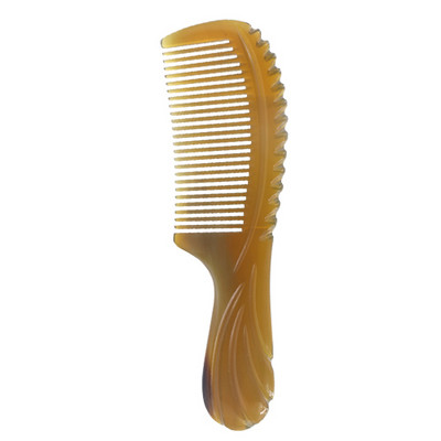 Natural Vietnam Buffalo Horn Comb Anti Static Ox Horn Comb hajmasszázs fésű
