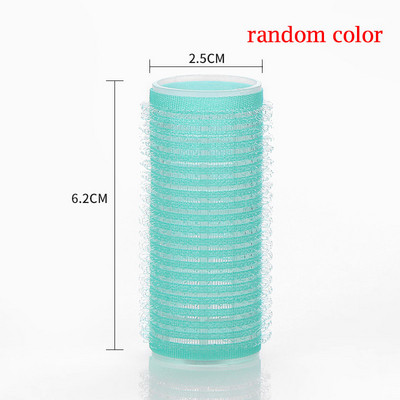 Hot Sale 6 τμχ/Σετ πολλαπλών μεγεθών τυχαίο χρώμα Μεγάλο Self Grip Hair Rollers Pro Salon Κομμωτήρια Μπουκλές Εργαλεία κομμωτηρίου