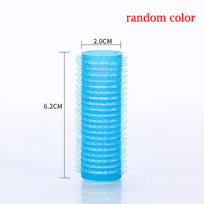 Hot Sale 6 τμχ/Σετ πολλαπλών μεγεθών τυχαίο χρώμα Μεγάλο Self Grip Hair Rollers Pro Salon Κομμωτήρια Μπουκλές Εργαλεία κομμωτηρίου