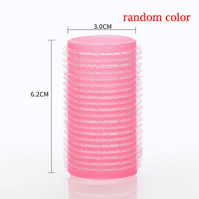 Hot Sale 6 τμχ/Σετ πολλαπλών μεγεθών τυχαίο χρώμα Μεγάλο Self Grip Hair Rollers Pro Salon Κομμωτήρια Μπουκλές Εργαλεία κομμωτηρίου