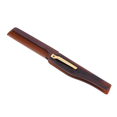 4 boje 170 X 20 X 10 mm sklopivi češalj za kosu džepna kopča za kosu brkovi češalj za bradu alat za oblikovanje kose frizerski češalj