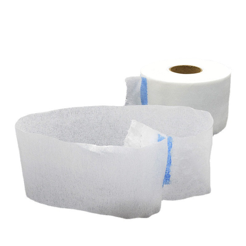 1 rulonas Kirpyklos kaklo popierius Vienkartinis duslintuvas Popierius plaukų kirpimo aksesuaras Apykaklė dengianti kirpimo priemones Kirpėjo aksesuarai