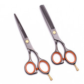 Foarfece profesionale 5,5" AQIABI Japonia Foarfece de tuns din inox Foarfece de subțiere Foarfece pentru frizerie A1014