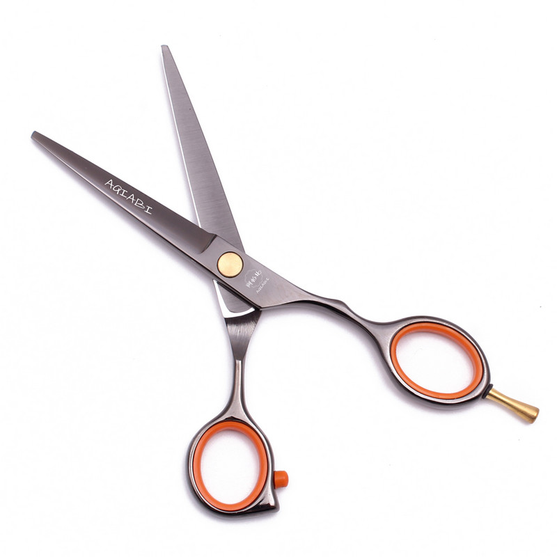 Foarfece profesionale 5,5" AQIABI Japonia Foarfece de tuns din inox Foarfece de subțiere Foarfece pentru frizerie A1014