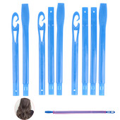 2/3/4 τμχ Χειροκίνητα ψαλίδια μαλλιών Rollers Magic Leverage DIY Μπουκλές μαλλιών Spiral Circle Curling Wand Safety Hair Styling Rollers