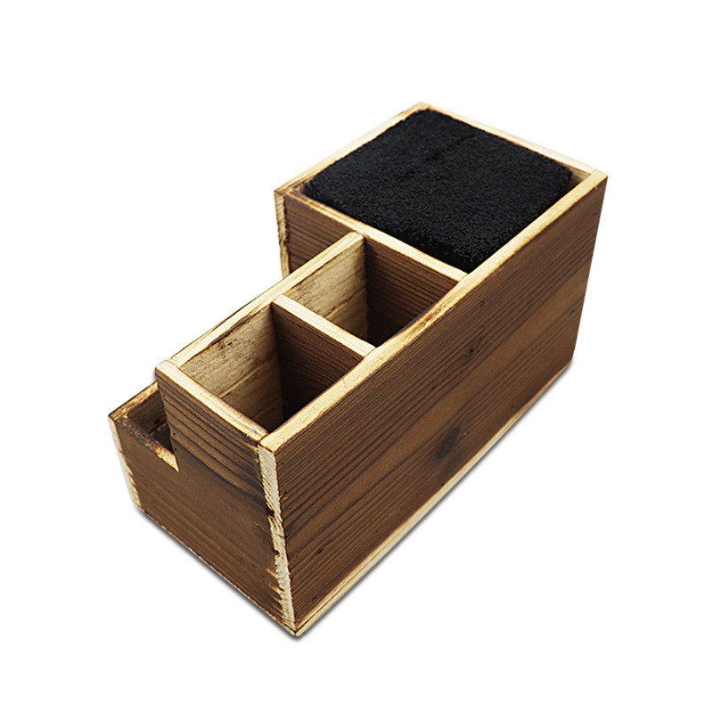 Brijač Novi stil Frizerski salon za bradu Škare Utičnica Neklizajuća kutija za pohranu Češalj Škare za umetanje Stalak Držač