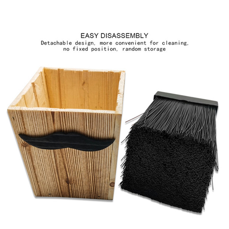 Brijač Novi stil Frizerski salon za bradu Škare Utičnica Neklizajuća kutija za pohranu Češalj Škare za umetanje Stalak Držač