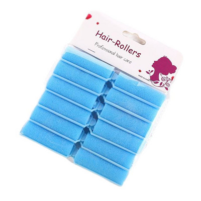 12PCS /Set Magic Curler. Mekani spužvasti valjak Žene mogu spavati preko noći Kovrče bez topline ne škode Alati za oblikovanje kose