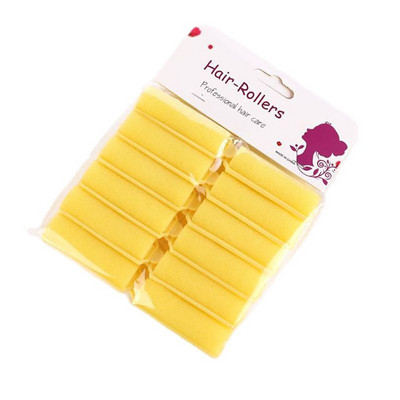 12PCS /Set Magic Curler. Mekani spužvasti valjak Žene mogu spavati preko noći Kovrče bez topline ne škode Alati za oblikovanje kose