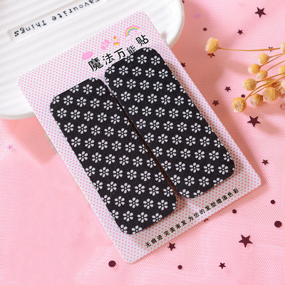 2 tk/komplekt naiste tüdrukute maagilised juuksetukid kleebisklambrid, mood fikseeritud pastapostid, maagiline teip, juuksepauk plaaster