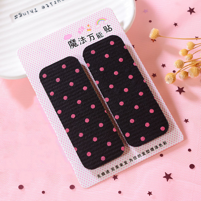 2 tk/komplekt naiste tüdrukute maagilised juuksetukid kleebisklambrid, mood fikseeritud pastapostid, maagiline teip, juuksepauk plaaster