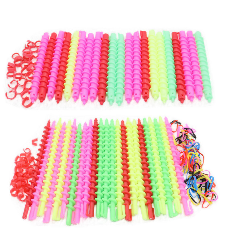 21/22gab plastmasas spirālveida ilgviļņu nūja sievietēm Magic Curly Hair Roller Cold Perm Bar Matu ruļļi Frizieris Profesionāls Frizieru rīks