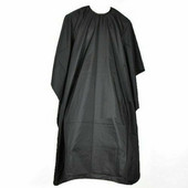 Black Hairdressing Cape Professzionális fodrászszalon fodrász kendővédő kötény vízálló vágóruha hajszövet pakolás