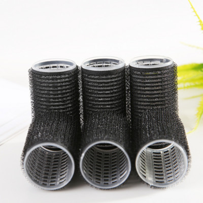 Više veličina Crni samoprihvatljivi uvijači za kosu Profesionalni salon Frizerski uvijači Dizajn kose Ljepljivi stil za DIY oblikovanje kose