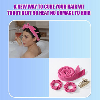 Heatless Curling Rod Headband No Heat Hair Curlers Lazy Hair Rollers Sleeping Soft Curl Bar Wave Formers Hair Styling Tools New