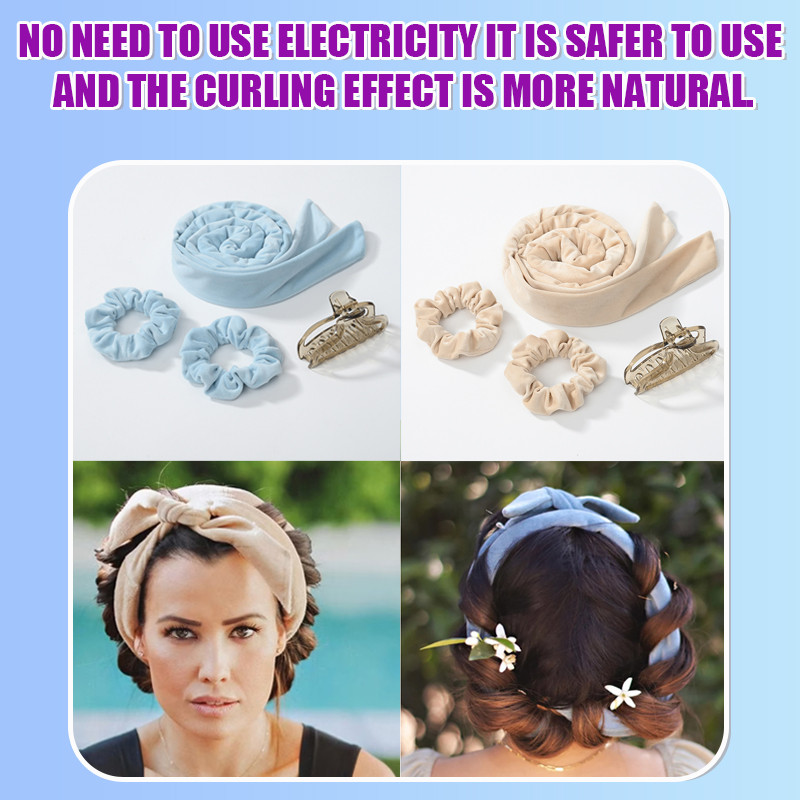 Bez topline Uvijači za kosu bez topline Uvijači za lijenu kosu Sleeping Soft Curl Bar Wave Formers Alati za oblikovanje kose Novo