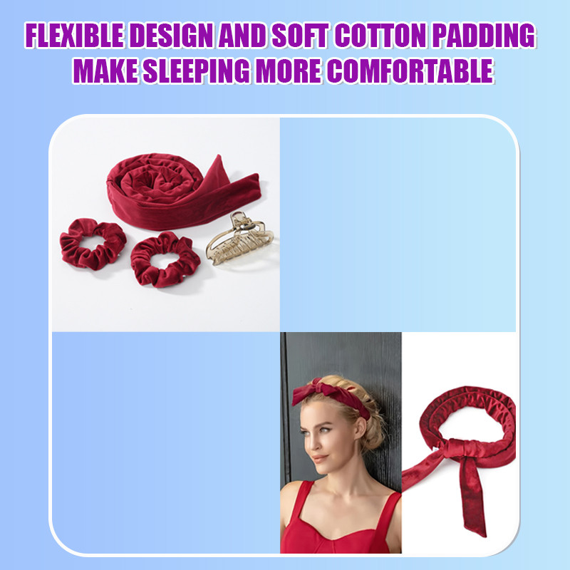 Bez topline Uvijači za kosu bez topline Uvijači za lijenu kosu Sleeping Soft Curl Bar Wave Formers Alati za oblikovanje kose Novo