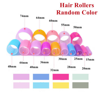 Ρολά μαλλιών Self Grip Hook Μπουκλάκια μαλλιών Heatless Hair Roller Κομμωτήριο κομμωτηρίου Μπουκλές κομμωτηρίου Jumbo Size Sticky Hair Styling Tools