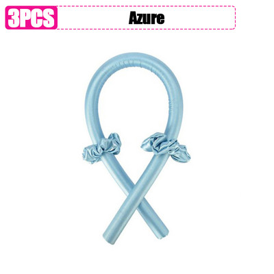 DIY Heatless kērlinga stieņa galvas saite Lazy Curler zīda kērlinga lente mati Padariet matus cirtainus miega mīksta galvas saite Matu ruļļi