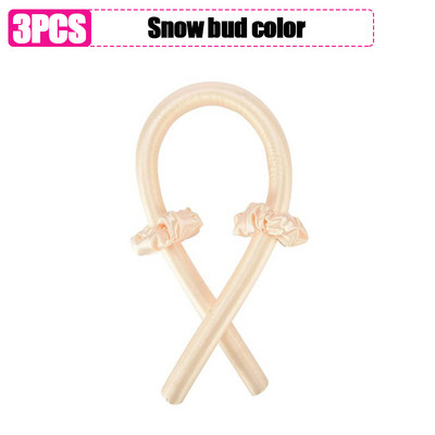 DIY Heatless kērlinga stieņa galvas saite Lazy Curler zīda kērlinga lente mati Padariet matus cirtainus miega mīksta galvas saite Matu ruļļi