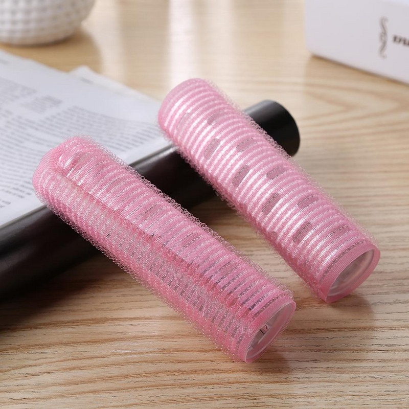 2 komada salonskih uvijača za kosu Uvijači Samoljepljivi prianjajući salonski uvijači DIY frizerski alati Plastični uvijači za kosu