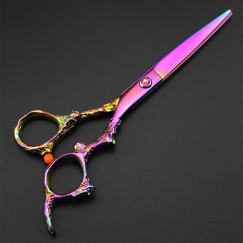 Професионални 6-инчови японски 440c ножици за коса DRAGON Ножици за салонни фризьорски ножици бръснарски makas фризьорски ножици